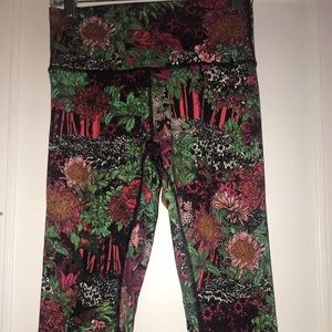 Lululemon Floral Leggings